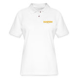 HAMPDEN ESTATE ORIGINAL - Women's Pique Polo Shirt - white
