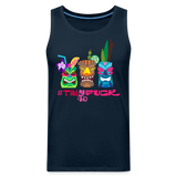 #TikiAsFuck 1 - Men’s Premium Tank - deep navy