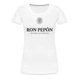 Ron Pepón - Women’s Premium T-Shirt - white