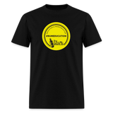#rumeducation - Unisex Classic T-Shirt - Yellow Logo - black
