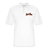 Rum-Bar Men's Pique Polo Shirt - white