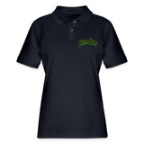 Rum-Bar Women's Pique Polo Shirt - midnight navy