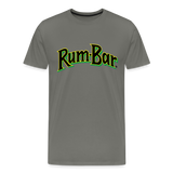 Rum-Bar - Men's Premium T-Shirt - asphalt gray