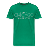 Chicago Rum Festival - Men's Premium T-Shirt - kelly green