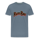 Rum-Bar Men's Premium T-Shirt - steel blue