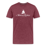 Admiral Rodney Rum - Men's Premium T-Shirt - heather burgundy