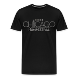 Chicago Rum Festival - Men's Premium T-Shirt - black