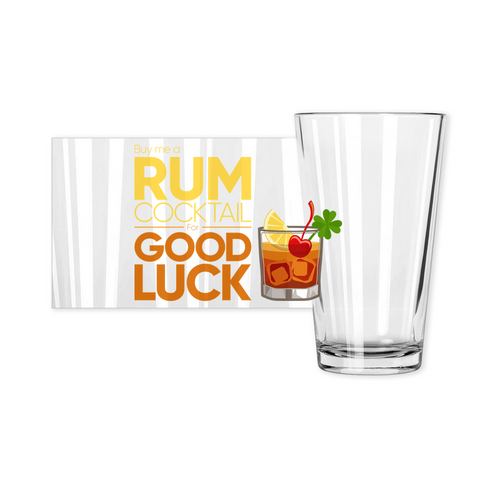 Buy Me a Rum Cocktail 2020 - Pint Glasses