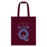 Don Q - Tote Bag - burgundy