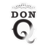 Don Q - Sticker - transparent glossy