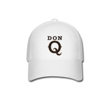 Don Q - Baseball Cap - white