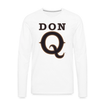 Don Q - Men's Premium Long Sleeve T-Shirt - white