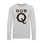 Don Q - Men's Premium Long Sleeve T-Shirt - heather gray