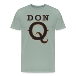 Don Q - Men's Premium T-Shirt - steel green