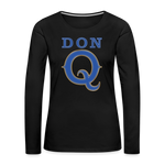 Don Q - Women's Premium Long Sleeve T-Shirt - black