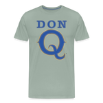 Don Q - Men's Premium T-Shirt - steel green