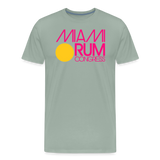Miami Rum Congress - Men's Premium T-Shirt - steel green