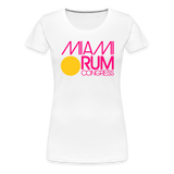 Miami Rum Congress 2024 - Women’s Premium T-Shirt - white