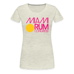 Miami Rum Congress 2024 - Women’s Premium T-Shirt - heather oatmeal