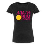 Miami Rum Congress 2024 - Women’s Premium T-Shirt - charcoal grey