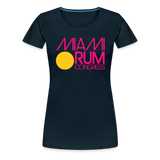 Miami Rum Congress 2024 - Women’s Premium T-Shirt - deep navy