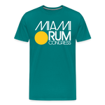 Miami Rum Congress 2024 - Men's Premium T-Shirt - teal