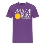 Miami Rum Congress 2024 - Men's Premium T-Shirt - purple
