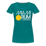 Miami Rum Congress 2024 - Women’s Premium T-Shirt - teal