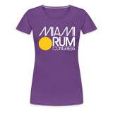 Miami Rum Congress 2024 - Women’s Premium T-Shirt - purple
