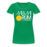 Miami Rum Congress 2024 - Women’s Premium T-Shirt - kelly green