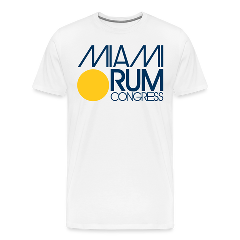 Miami Rum Congress 2024 - Men's Premium T-Shirt - white
