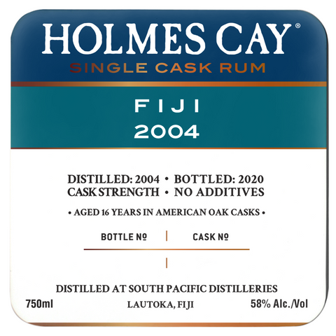 Holmes Cay Rum (Original) - Coasters