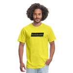 Rum Eductation -- Men's T-Shirt - yellow