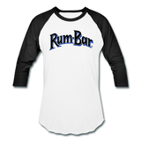 Rum-Bar Baseball T-Shirt - white/black