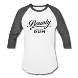 Bounty Rum - Baseball T-Shirt - white/charcoal