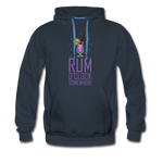 It's Rum O'Clock 2020 - Men’s Premium Hoodie - navy