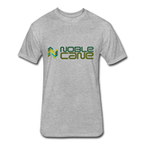 Noble Cane - Fitted Cotton/Poly T-Shirt by Next Level - heather gray