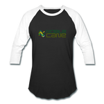 Noble Cane - Baseball T-Shirt - black/white