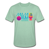 Miami Rum Congress - Unisex Heather Prism T-Shirt - heather prism mint
