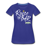 Raise the bar - Women’s Premium T-Shirt - royal blue