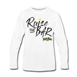 Raise the bar - Men's Premium Long Sleeve T-Shirt - white