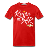 Raise the bar - Men's Premium T-Shirt - red