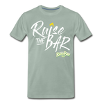 Raise the bar - Men's Premium T-Shirt - steel green