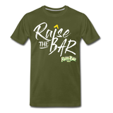 Raise the bar - Men's Premium T-Shirt - olive green