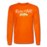 Raise the bar - Men's Long Sleeve T-Shirt - orange