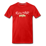 Raise the bar - Men's Premium T-Shirt - red