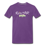 Raise the bar - Men's Premium T-Shirt - purple