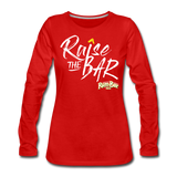 Raise the bar - Women's Premium Long Sleeve T-Shirt - red