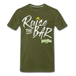 Raise the bar - Men's Premium T-Shirt - olive green