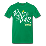 Raise the bar - Men's Premium T-Shirt - kelly green